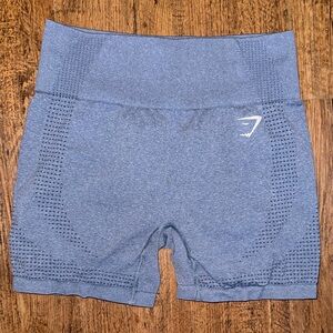 Seamless Blue Women's Shorts